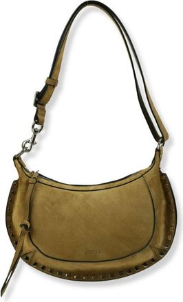 Isabel Marant Oskan Moon Bag - Dames - Tassen - Groen - Maat: ONE Size Leer
