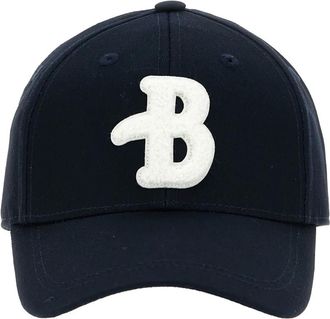 Ballantyne logo-embroidered cap - Blue