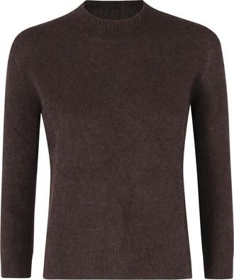 Roberto Collina Maglione Dolcevita - - Knitwear - Donna - Marrone - S