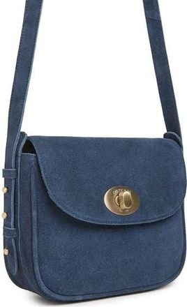 Celtic & Co. Twist Lock Mini Cross Body Bag in Navy at Nordstrom