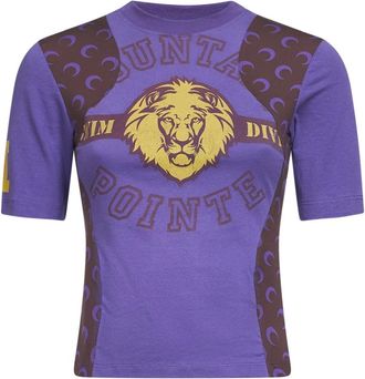 Marine Serre Donna, Top, Multicolore, S, new