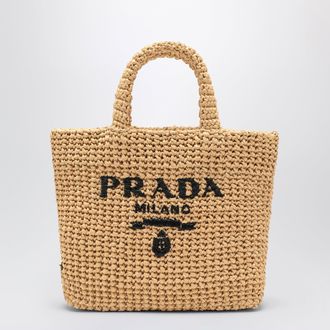 Prada Small crochet shopping bag