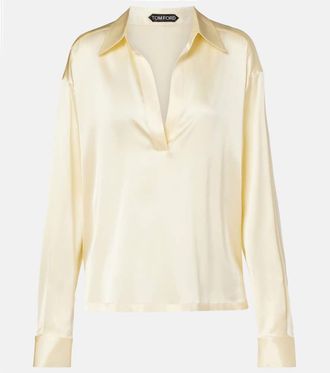 Tom Ford Top in misto seta