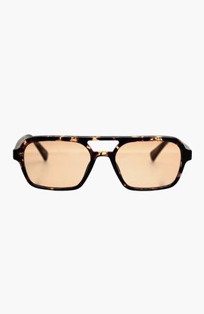 Reality Eyewear Tomorrowland Sunglasses in Honey Turtle at Nordstrom