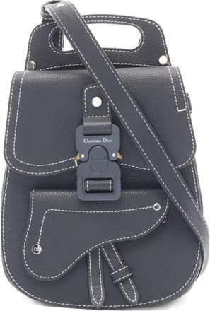 Dior 2010s Gallop leather backpack - Blue