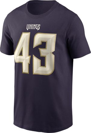 Nike Andrew Van Ginkel Minnesota Vikings Rivalries Collection Nike Mens NFL T-Shirt in Purple | N19956W9MF-BUH