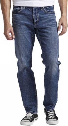 Silver Jeans Co Eddie Jean In Indigo