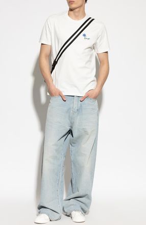 Kenzo T-shirt With Logo, Mens, White