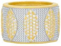 Freida Rothman Armor of Hope Brooklyn in Bloom Rhinestone Bracelet in Gold And Silver at Nordstrom Rack, Size 6