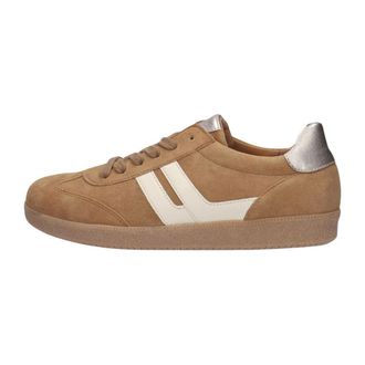 Gabor Schoenen, Dames, Bruin, 42 1/2 EU, Leer, 300 Sneakers