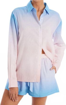 Allison New York Nina Shirt In Dusk Ombre
