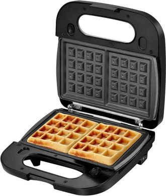 Trade Shop Trade Shop - Bistecchiera Elettrica Multi Grill Per Panini Waffle 500 Watt Doppia Piastra
