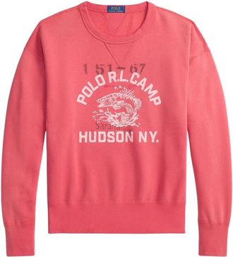 Ralph Lauren Hombre, Sudaderas, Rojo, Talla: L