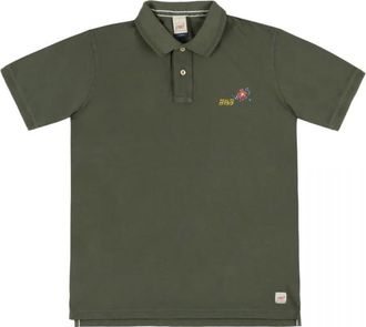 Bob Tops, Heren, Groen, L, Katoen, Front Dis 0125 Polo