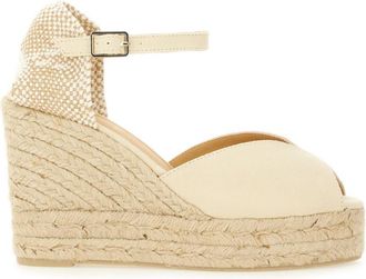 Castaner Off white Woven Wedges