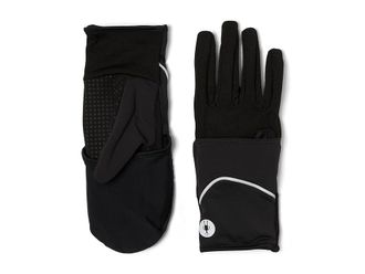 Smartwool Active Fleece Wind Mitten Extreme Cold Weather Gloves Black : MD, Nylon/Polyester