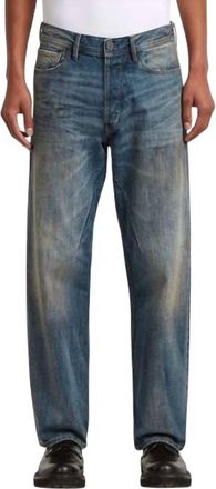 G-Star Rr Dart Loose Selvedge Denim Jeans In Dark Blue