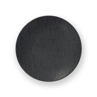 Medard De Noblat Plato de postre (x6) Gres Gris Oscuro