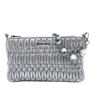 Miu Miu Borsa Pre-owned - - Pre-owned - Donna - Grigio - ONE SIZE
