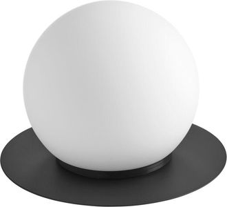 MDC Lámpara de sobremesa FLOC BK E27 Opal Glass