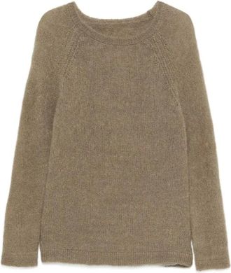 Nine In The Morning Round-neck Truien - Dames - Ronde hals truien - Grijs - M - Truien & Vesten