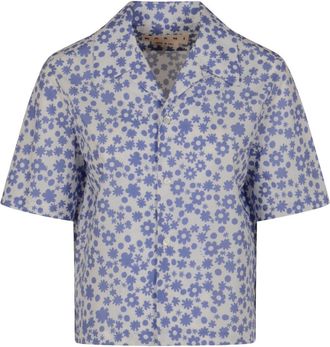 Marni Poplin Bowling Shirt
