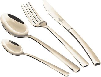 Berlinger Haus Juego De Cubiertos De 24 Piezas Para 6 Personas, Champ&aacute;n Brillante Berlinger Haus Bh-3078