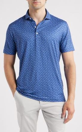 Johnnie-O Pin Up Featherweight Performance Polo in Lake at Nordstrom Rack, Size Medium