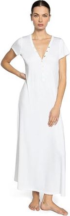 Robin Piccone Amy Long T-Shirt Dress Womens Dress White : XS (US 2-4), Modal/Spandex