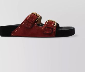 Isabel Marant almond toe flat sole sandals