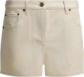 Valentino Denim Shorts - Dames - Korte broeken - Wit - Maat: W27 Denim