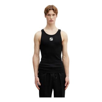 VETEMENTS Heren, Tops, Zwart, Maat: XL Katoen