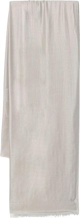 Emporio Armani Viscose Sjaal - Heren - Zijden sjaals - Grijs - ONE Size - Accessoires