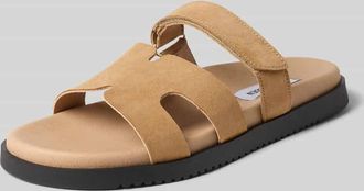 Steve Madden Sandalette aus Leder Modell Missile in Sand, Gr&ouml;&szlig;e 36