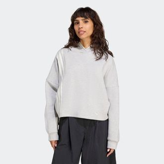 adidas Kapuzensweatshirt ADIDAS ORIGINALS 3 STRIPES HOODY, Damen, Gr. M, grau (grau two mel), Obermaterial: 53% Baumwolle, 47% Polyester, normal, Rundhals, a
