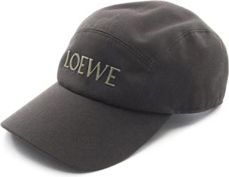 Loewe Cappello da baseball Camp con ricamo anni 2020 - Nero