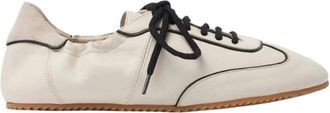 Scarosso Riley Sneakers - Dames - Sneakers - Beige - 40 EU - Katoen - Schoenen