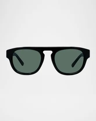 Vuarnet Men & apos;s Belvedere 05 Acetate Square Sunglasses