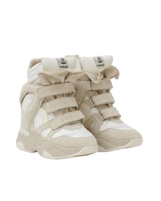 Isabel Marant Womens Sneakers Balskee White Trainers