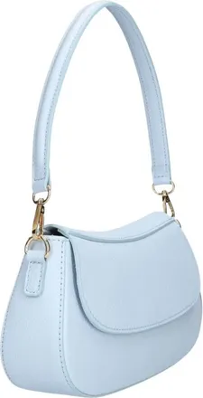 Notre-V Tassen, Dames, Blauw, ONE Size, Leer, Diara Schoudertas