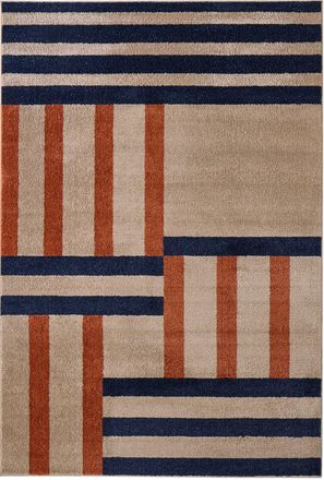 Nazar Rugs Alfombra de interior con motivo gr&aacute;fico moderno 100x150 cm