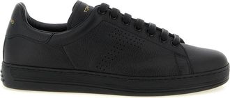 Tom Ford Warwick Sneakers - Heren - Sneakers - Zwart - 43 EU - Leer - Schoenen