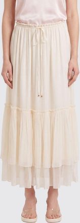 Chlo&eacute; Gonna midi in seta