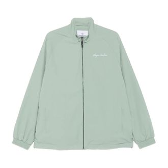 Sergio Tacchini Brunelleschi Track Jacket - Heren - Zomerjassen - Groen - L - Spandex - Jassen
