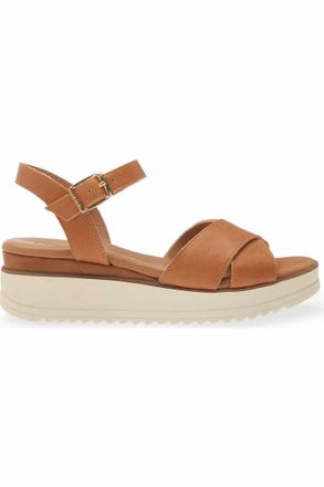 Cordani Womens Arius Wedge Sandal In Cuoio