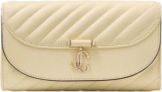 Jimmy Choo London Portafoglio con catena Curve - Giallo
