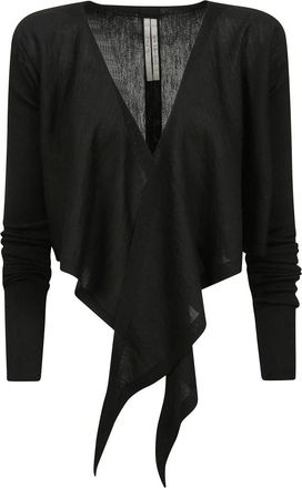 Rick Owens Dames, Truien, Zwart, Maat: L
