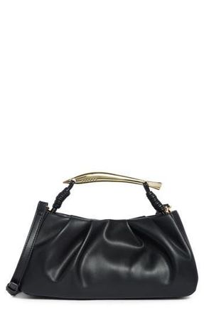 BCBGeneration Metallic Fish Handle Clutch in Black at Nordstrom Rack