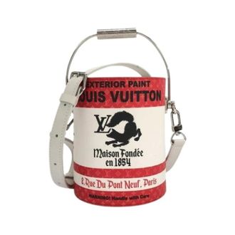 Louis Vuitton Borsa a secchiello in tela Pre-owned - - Pre-owned - Donna - Rosso - ONE SIZE