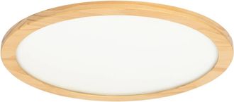Lucande Lucande L&aacute;mpara De Techo Led joren En Marr&oacute;n Madera